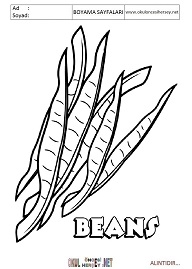 ingilizce boyama sayfaları